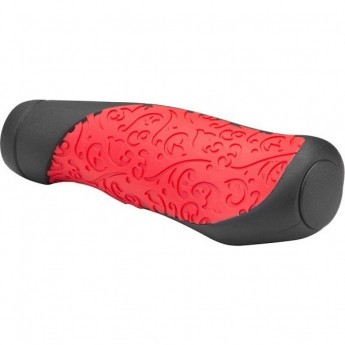 Грипсы VLG-1003AD2 Velo 134,5 мм черно-красные Грипсы VLG-1003AD2 Velo 134,5 мм черно-красные