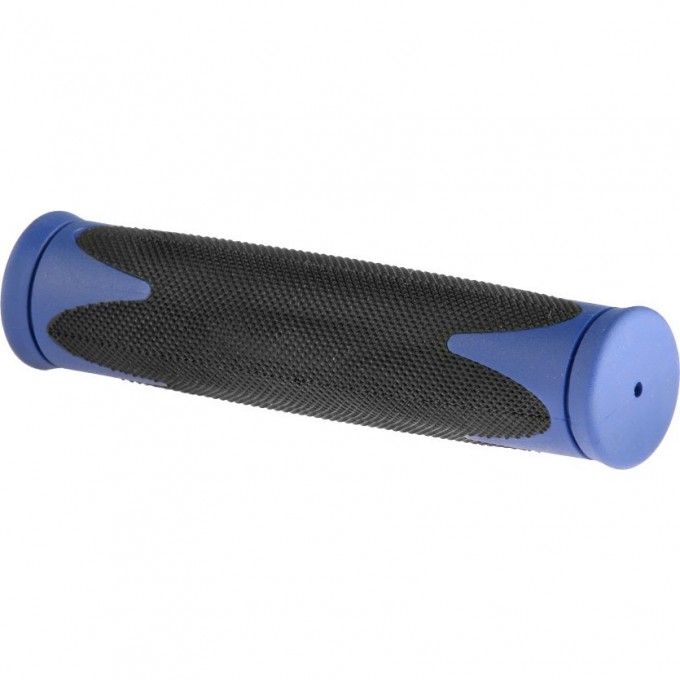 Грипсы VLG-185D2 Velo 130 мм чёрно-синие 150009