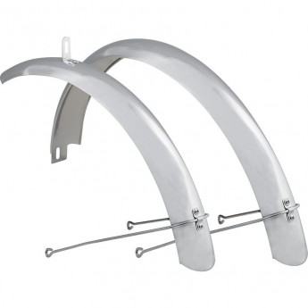 Крылья STELS 20" XDS-TC-0424-S полноразмерные из нержавеющей стали