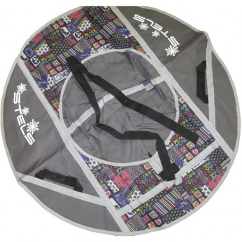 Санки надувные STELS D110см, серые