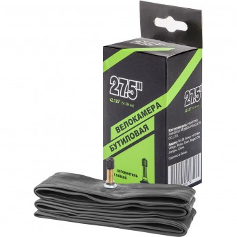 Велокамера NTG 27.5"x2.125" в индивидуальной упаковке