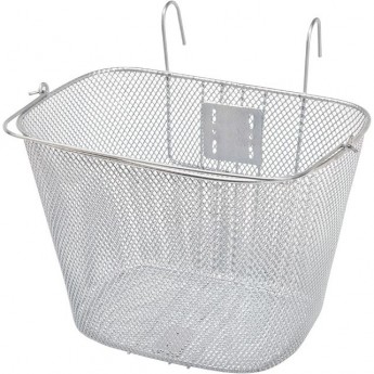 Велокорзина передняя STELS JL-045-2 серебристая