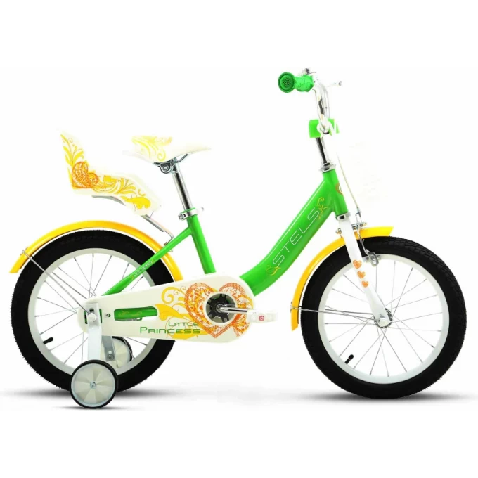 Велосипед STELS 14" LITTLE PRINCESS KC (JU135536) салатовый 7660000421200 Велосипед STELS 14" LITTLE PRINCESS KC (JU135536) салатовый 7660000421200
