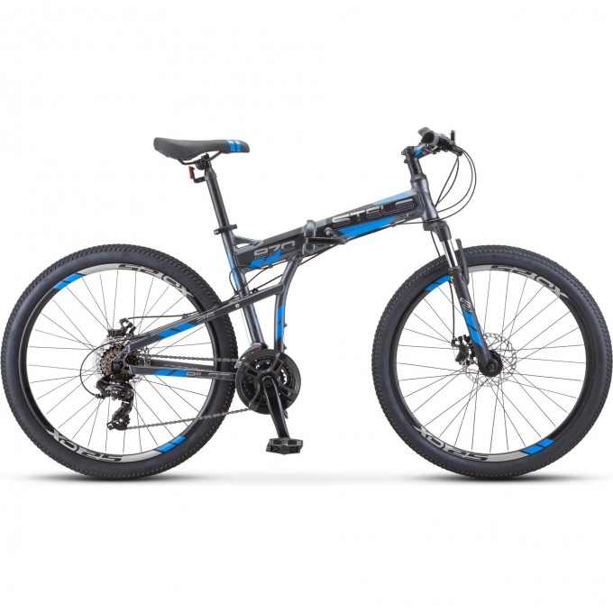 Велосипед STELS 26" Pilot 970 MD V022 антрацитовый (LU094029), рама 19" JU000415242022JU0001141