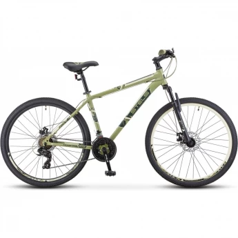 Велосипед STELS Navigator 700 MD F020 хаки 27.5" (LU096006), рама 21", 2023